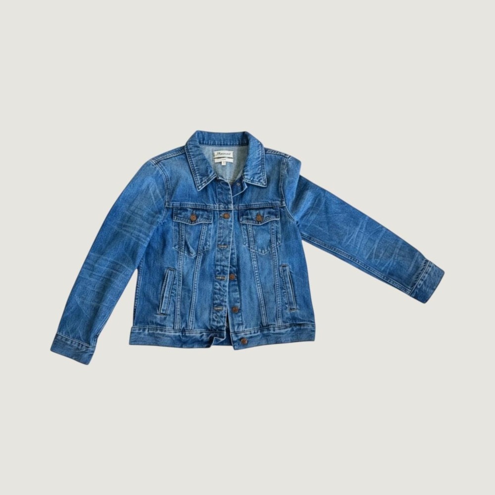 NWT Madewell Classic Jean Jacket Medium Wash Denim Trucker Large L